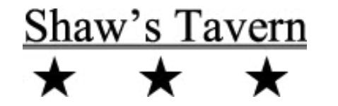 Shaws Tavern Logo